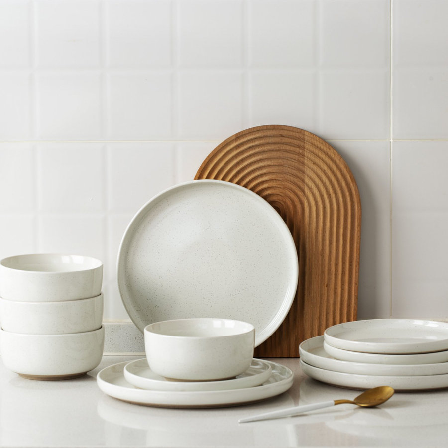 12 Piece Dinnerware Set - Service for 4