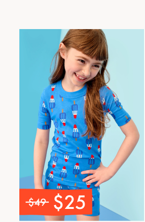 HannaJams™ Pajama Set | Rocket Pops on Swedish Sky