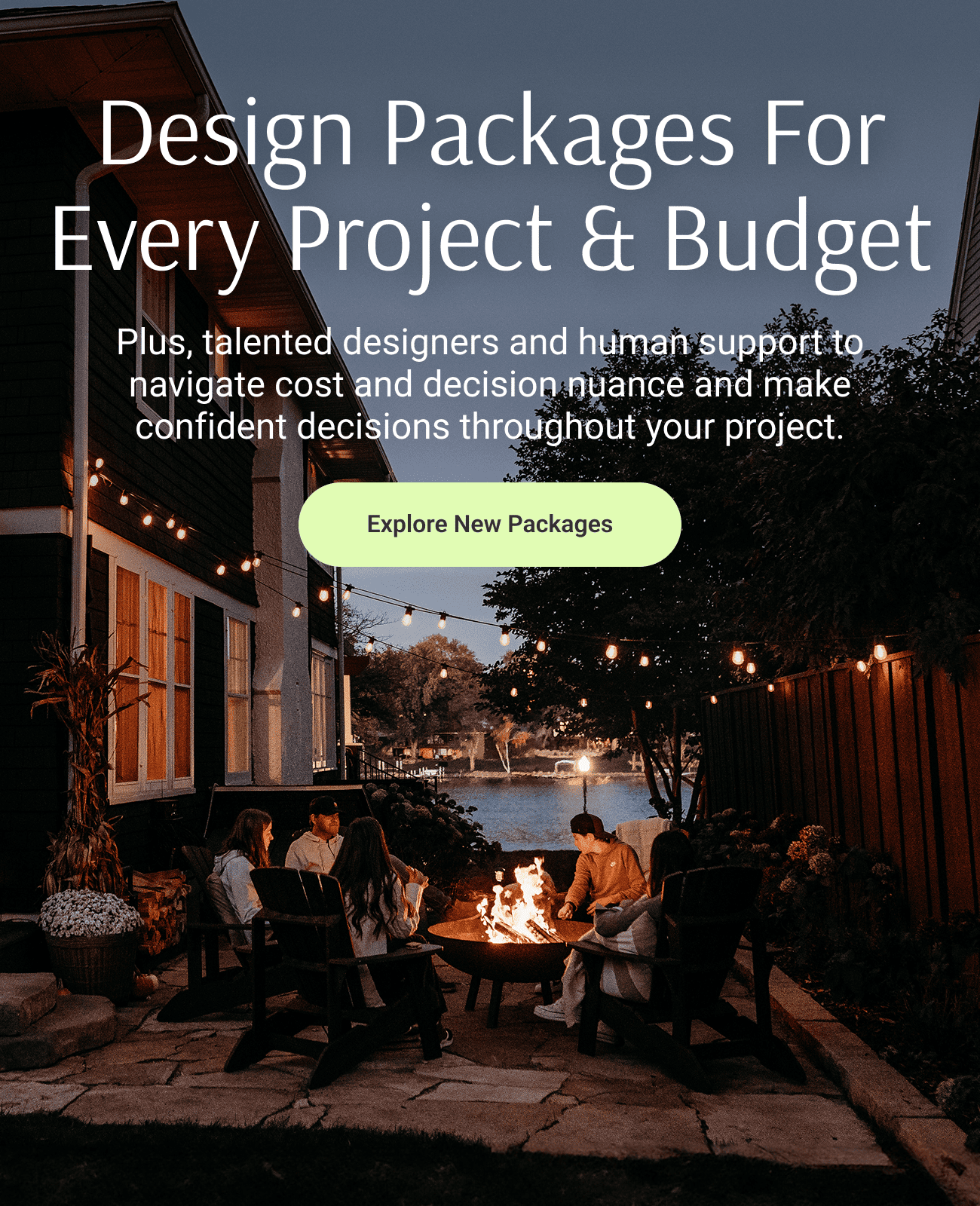 Design Packages For Every Project & Budget