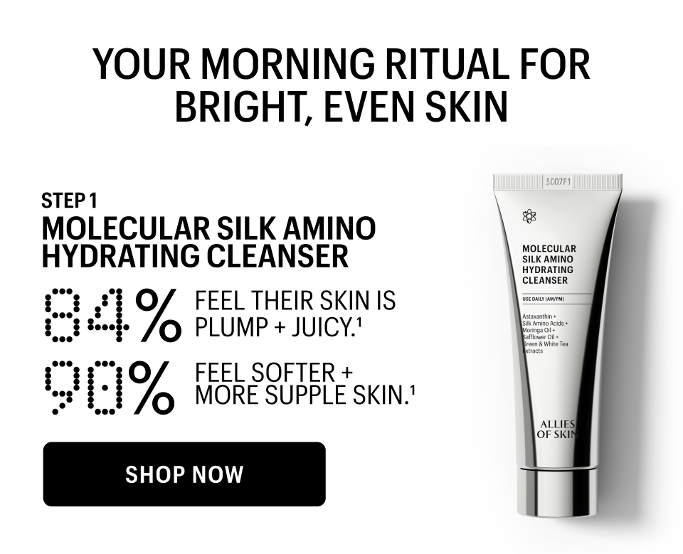 STEP 1 - Molecular Silk Amino Hydrating Cleanser - SHOP NOW