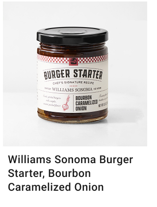 Williams Sonoma Burger Starter, Bourbon Caramelized Onion