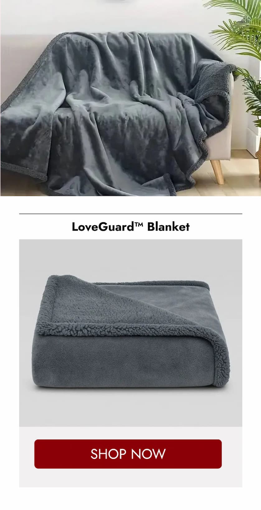 LoveGuard™   -   Waterproof   Couples   Blanket