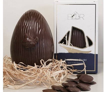 Child's Dark Chocolate Vegan Friendly Easter Egg With Chocolate Buttons
