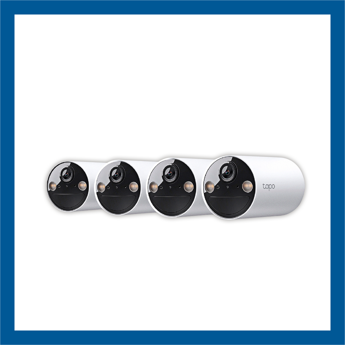 TP-Link Tapo C410 2K 3MP Indoor/Outdoor Wire-Free Security Camera - 4 Pack