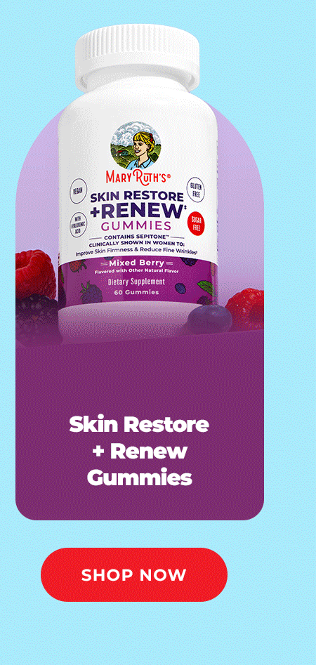 Skin Restore + Renew Gummies