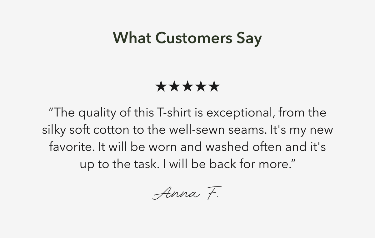 What our customers say