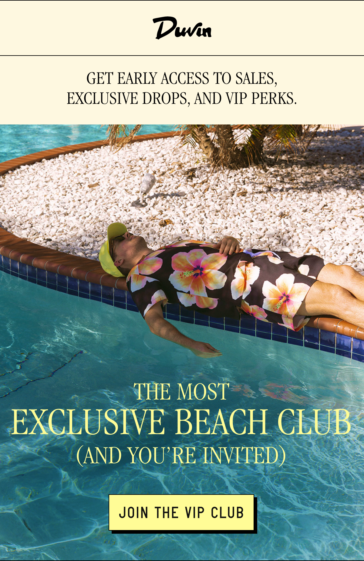 Join the VIP Beach Club