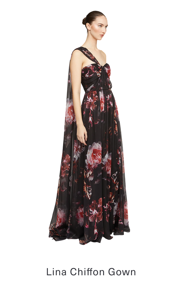 Lina Chiffon Gown