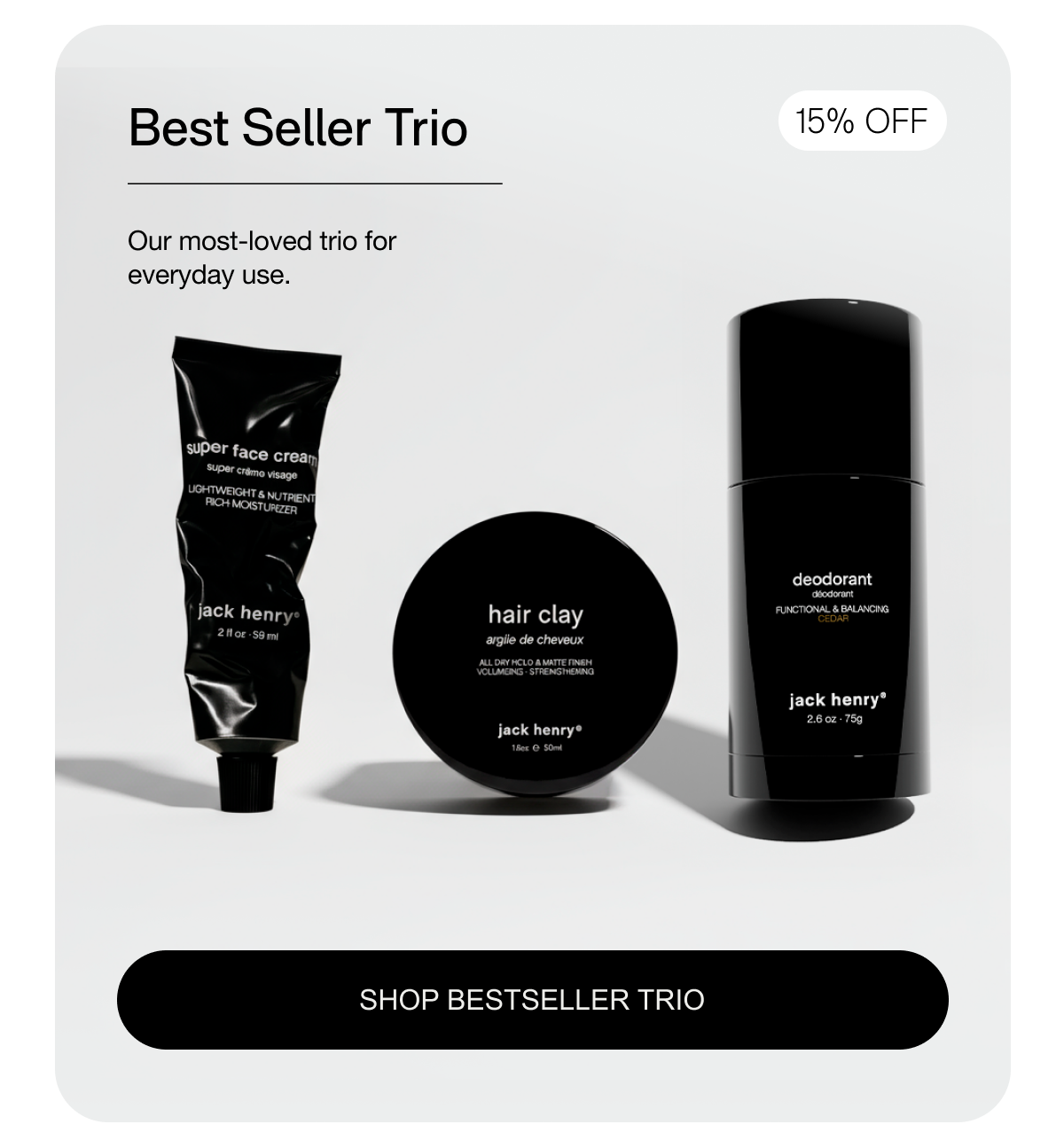 Best Seller Trio