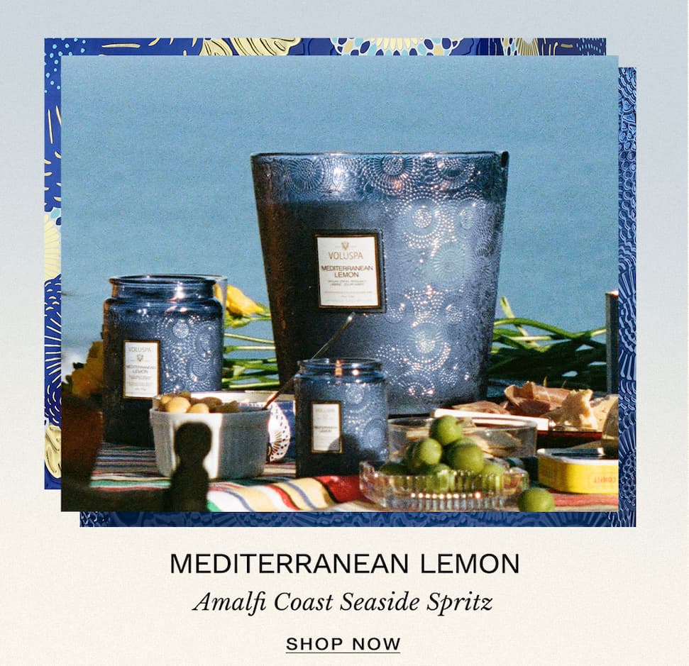 Mediterranean Lemon. Amalfi Coast Seaside Spritz. Shop now.
