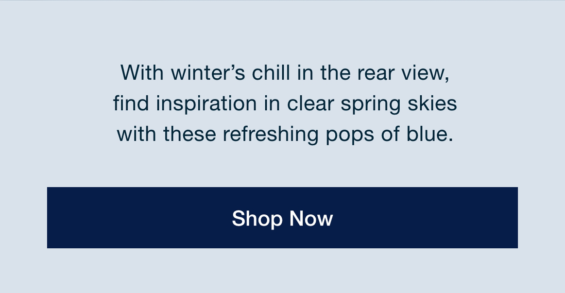 Springtime Pops Of Blue - Shop Now