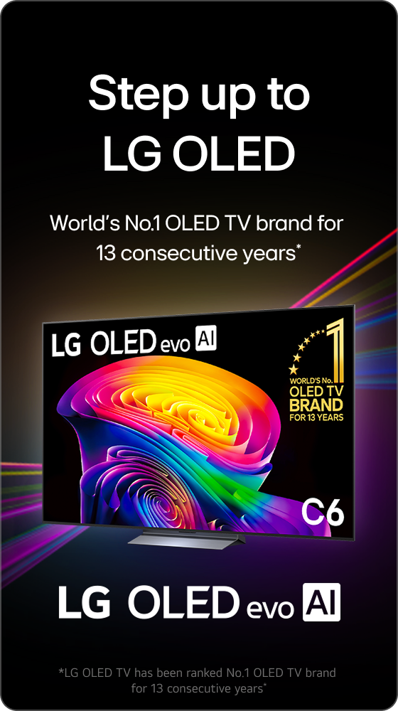 Step up to LG OLED