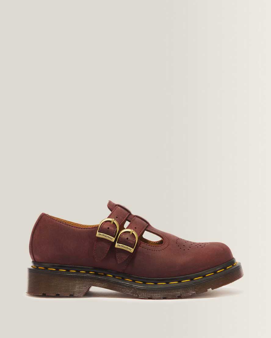 Image of 8065 Crazy Horse Leather Mary Jane Shoes