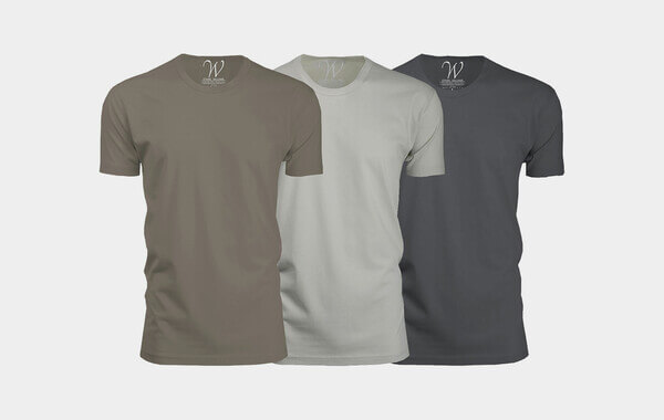 Sueded Cotton Tees
