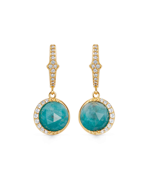 Amazonite Drop Earrings