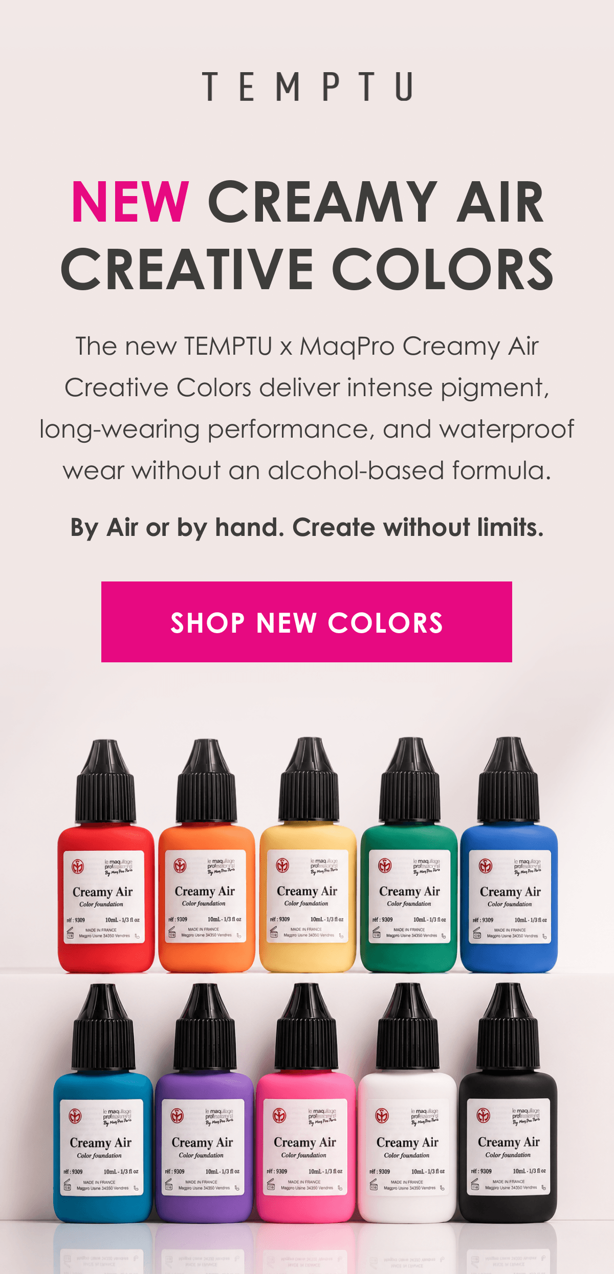 NEW Creamy Air Creative Colors