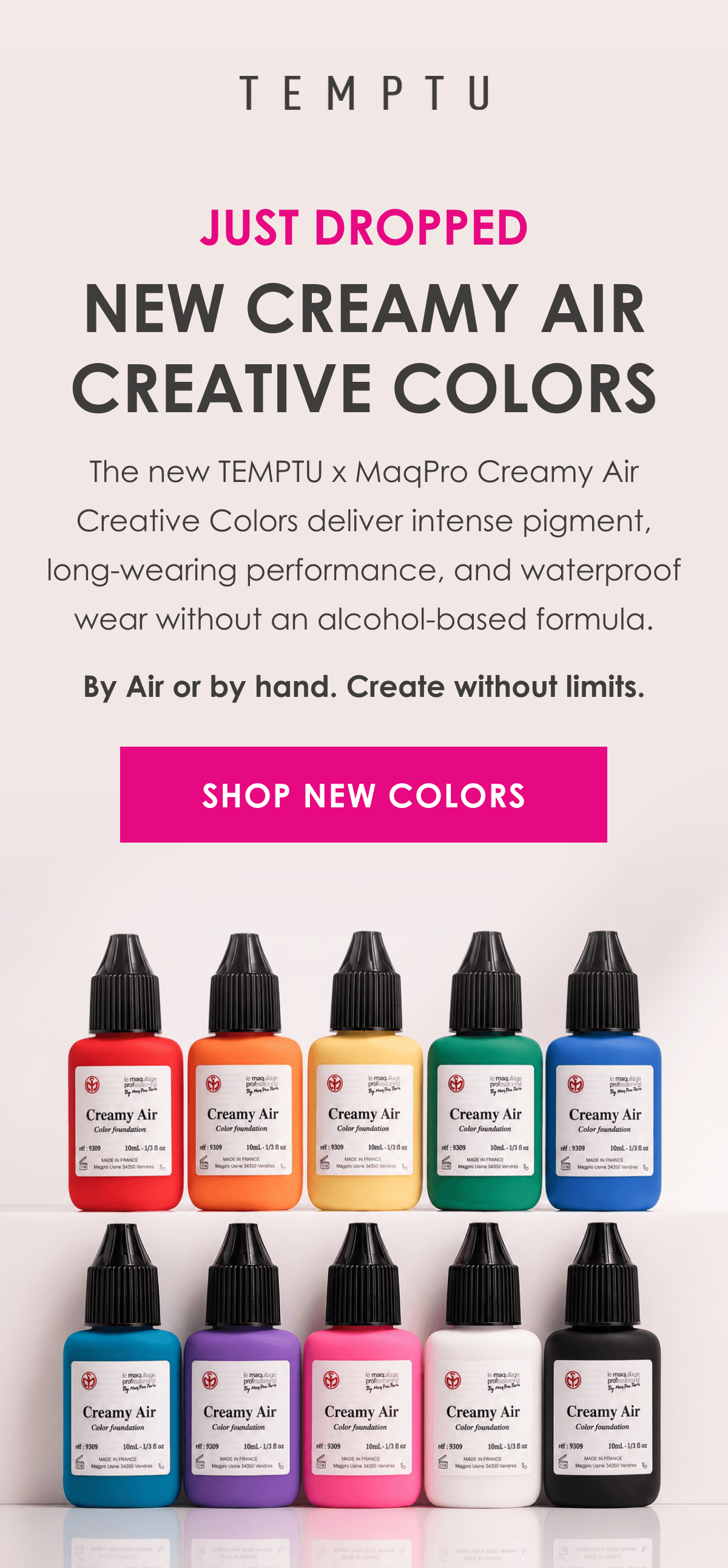 NEW Creamy Air Creative Colors