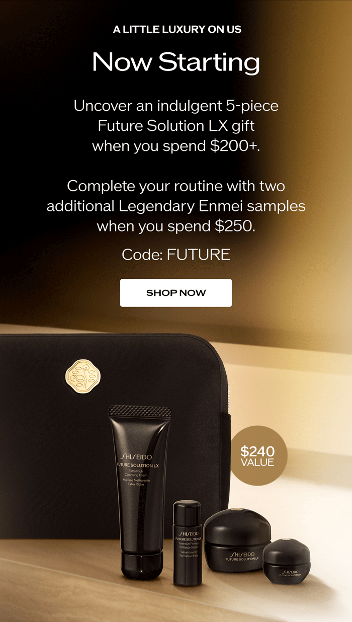 Complete your routine with two additional Legendary Enmei samples when you spend $250