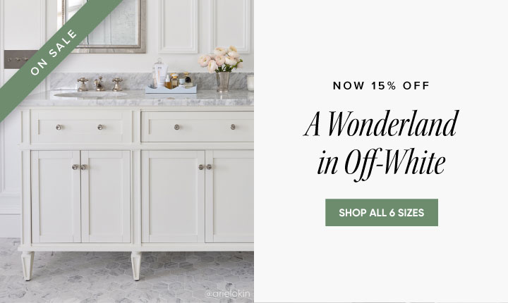 Now 15% off - A Wonderland in Off-White - Shop All 6 Sizes