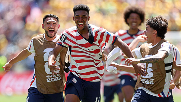The USMNT dominating at the World Cup The USMNT dominating at the World Cup