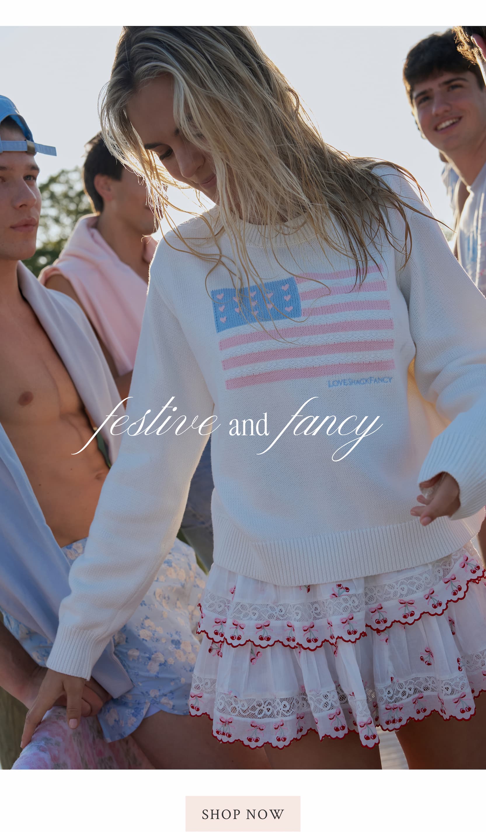 FESTIVE AND FANCY <SHOP NOW>