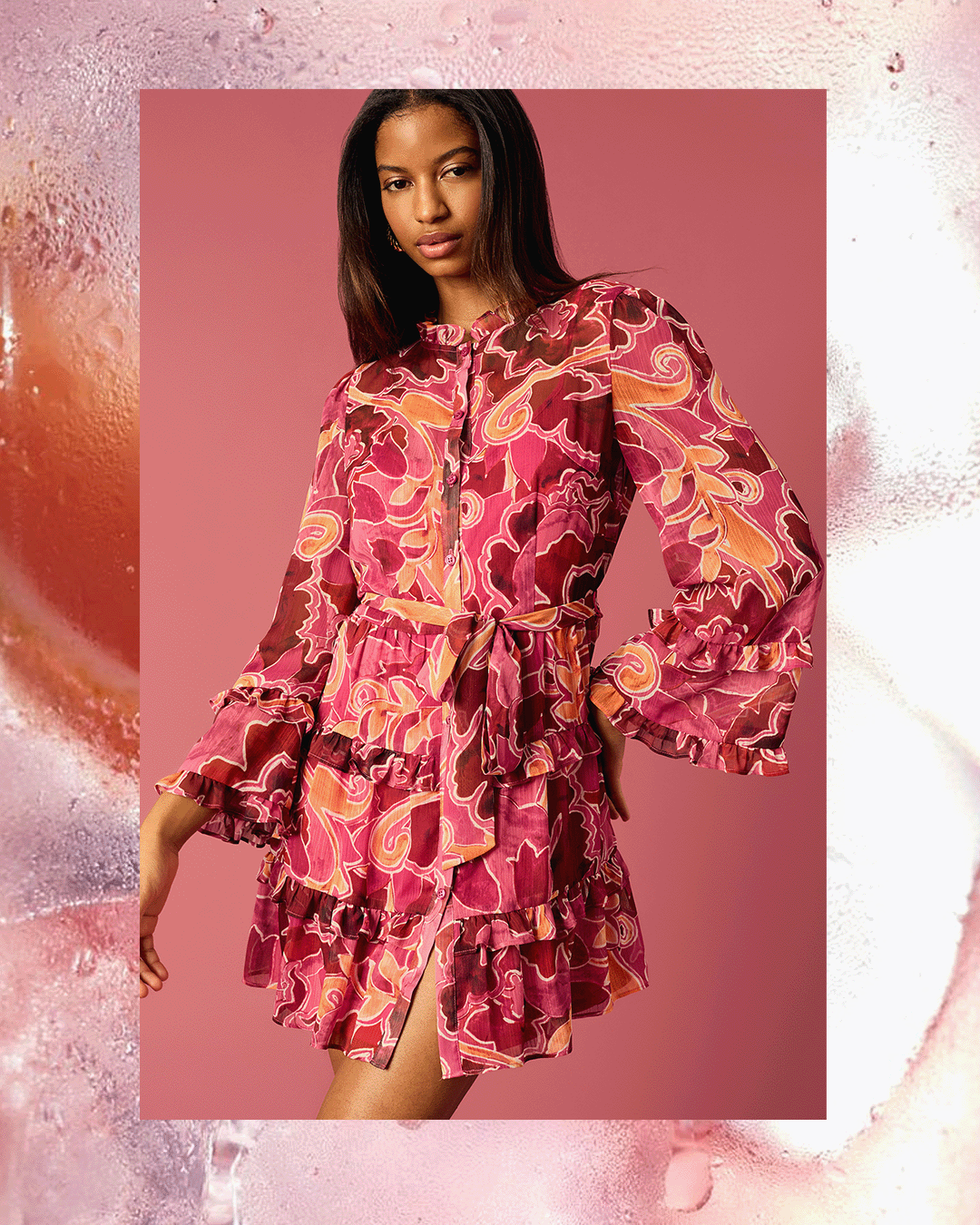 Tania Shirtdress in Tilila Floral