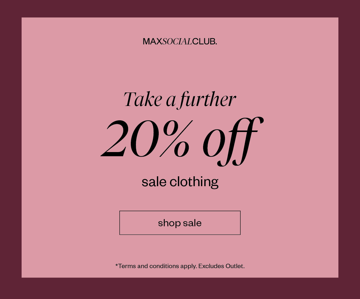20% off sale clothing