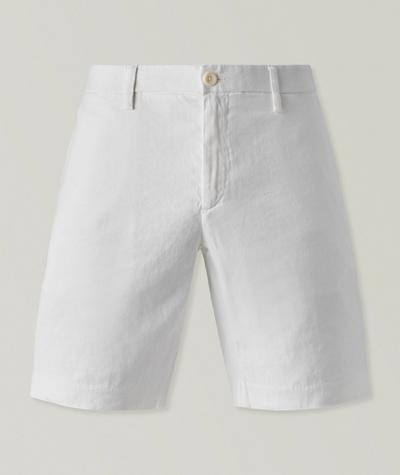 Deke - Oasis Stretch Linen-Cotton Bermuda Shorts