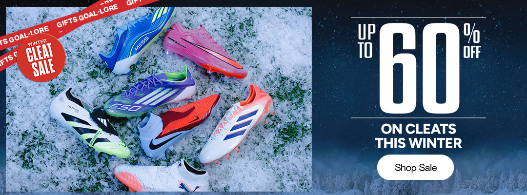 Save up to 60% on sale cleats