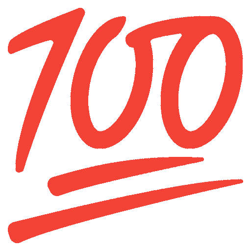 100 emoji
