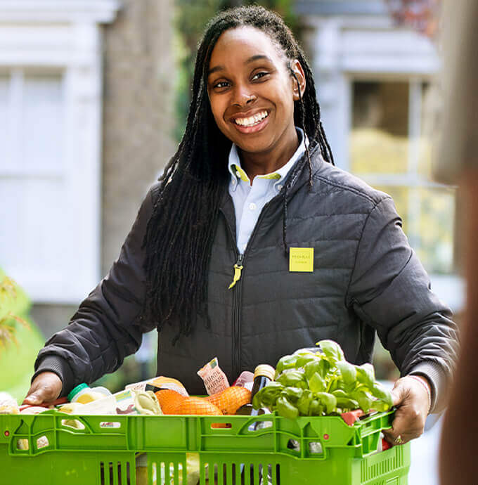 Waitrose delivery worker