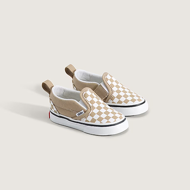 Color Theory Checkerboard Incense Toddler Classic Slip-On V Shoe