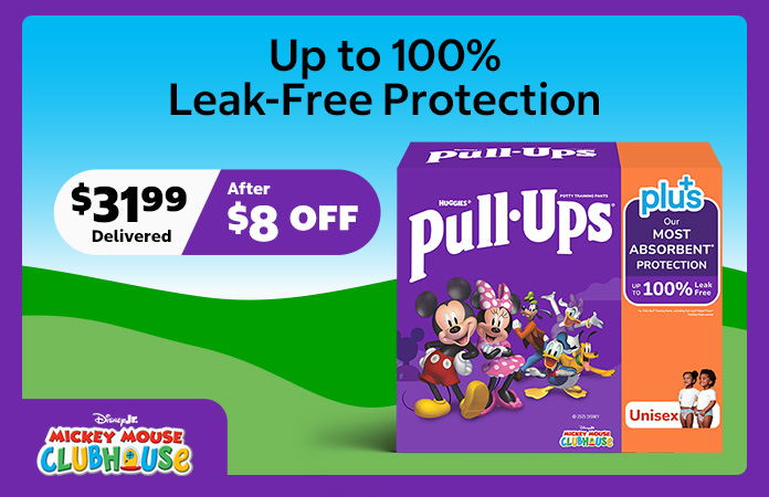 Huggies Pull-Ups Plus Training Pants Unisex