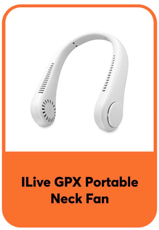 iLive GPX Portable Neck Fan