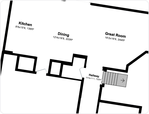 The Fizzy floorplan