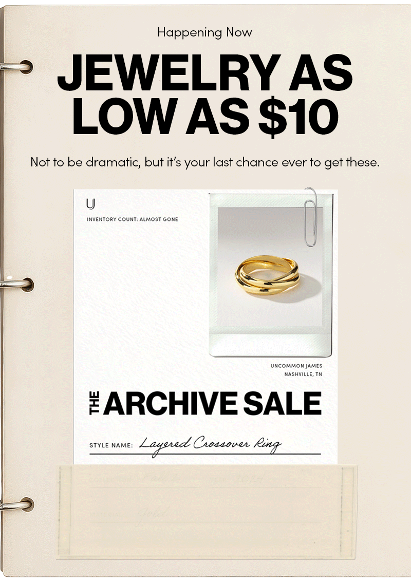 Jewelry As Low As $10 - The Archive Sale