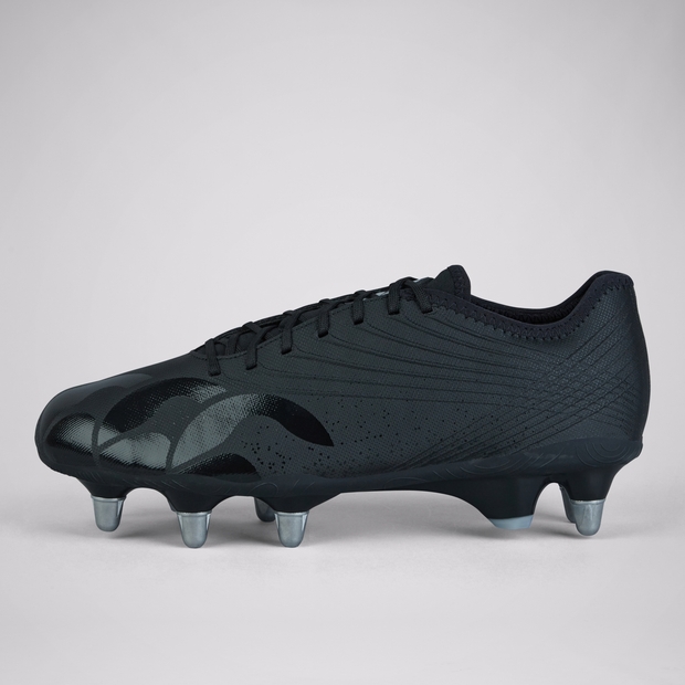 Adult Unisex Stampede Groundbreak Pro Soft Ground Boots Black/Grey