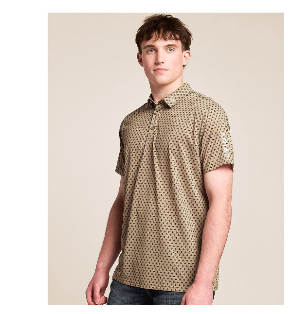 Stu Tek Fitted Polo
