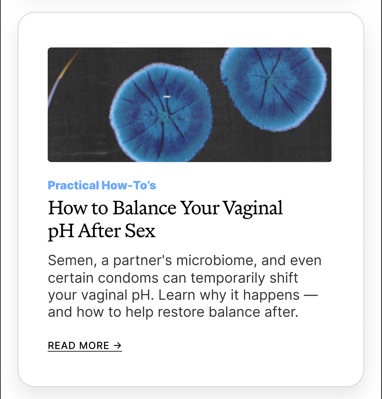 How to Balance Your Vaginal pH After Sex