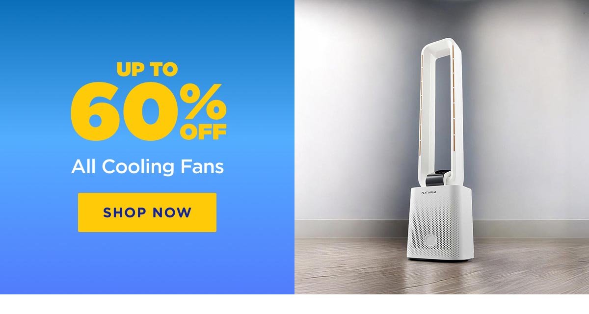 Up to 60% Off All Cooling Fans
