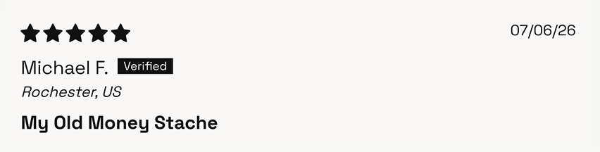A 5-star review from Michael. Verified by Shop.