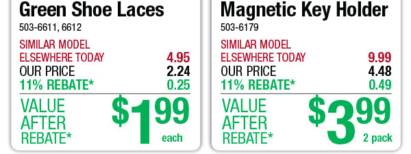 Magnetic Key Holder - ONLY $3.99 After Rebate*!