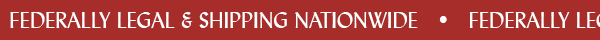 Federally legal & shipping nationwide