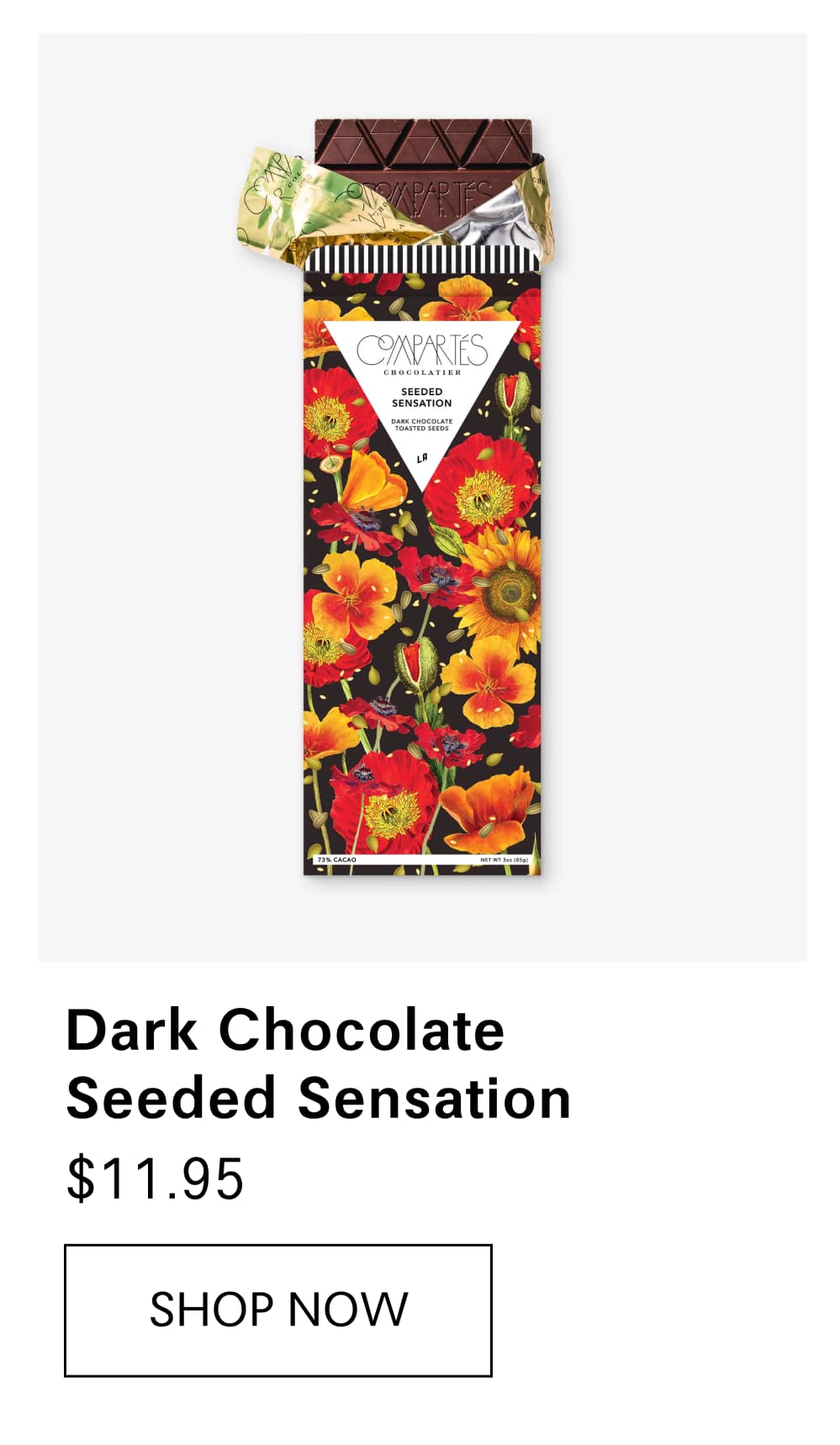 Dark Chocolate Seeded Sensation