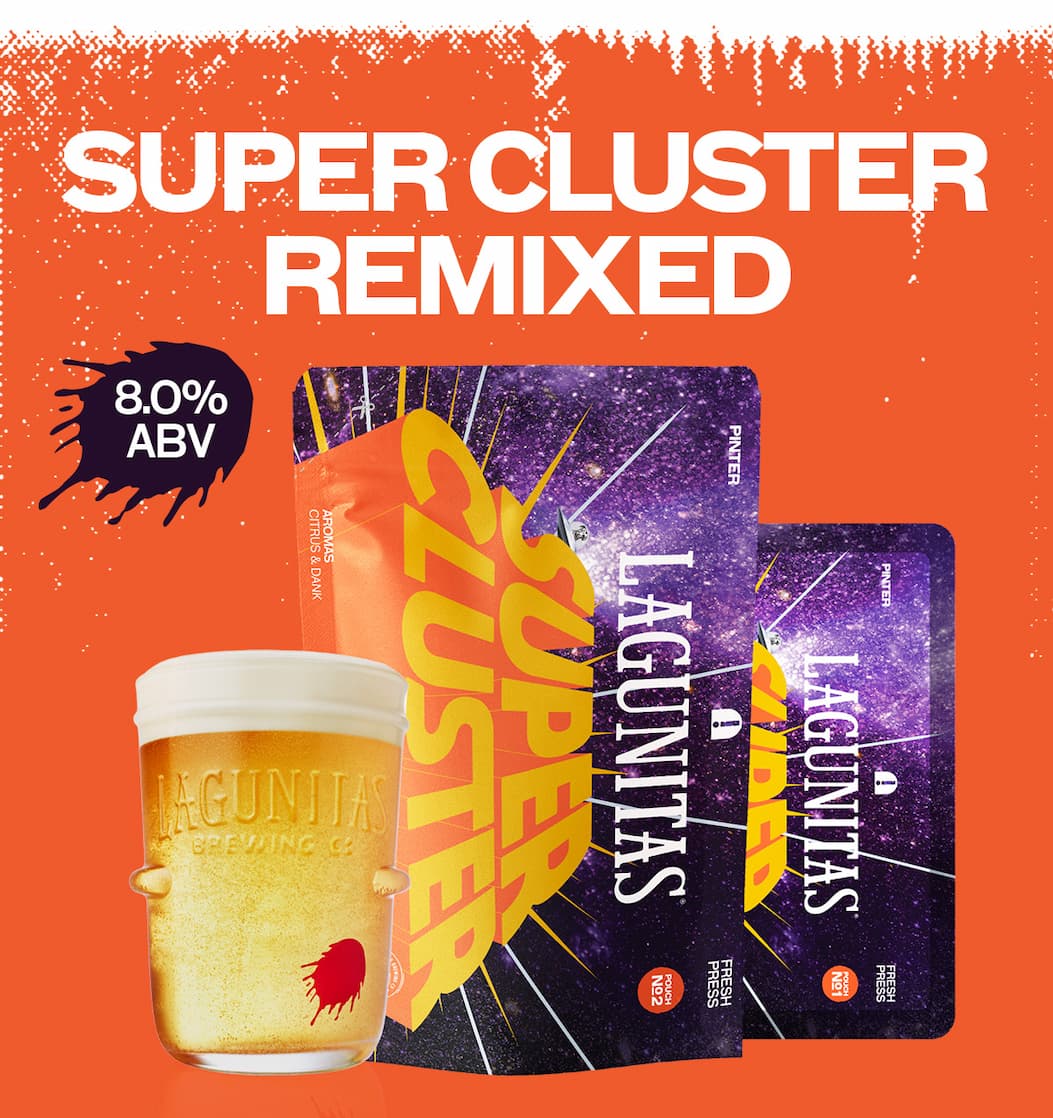 SUPER CLUSTER REMIXED - 8.0% ABV