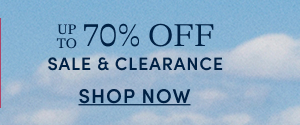 up to 70% off sale & clearance