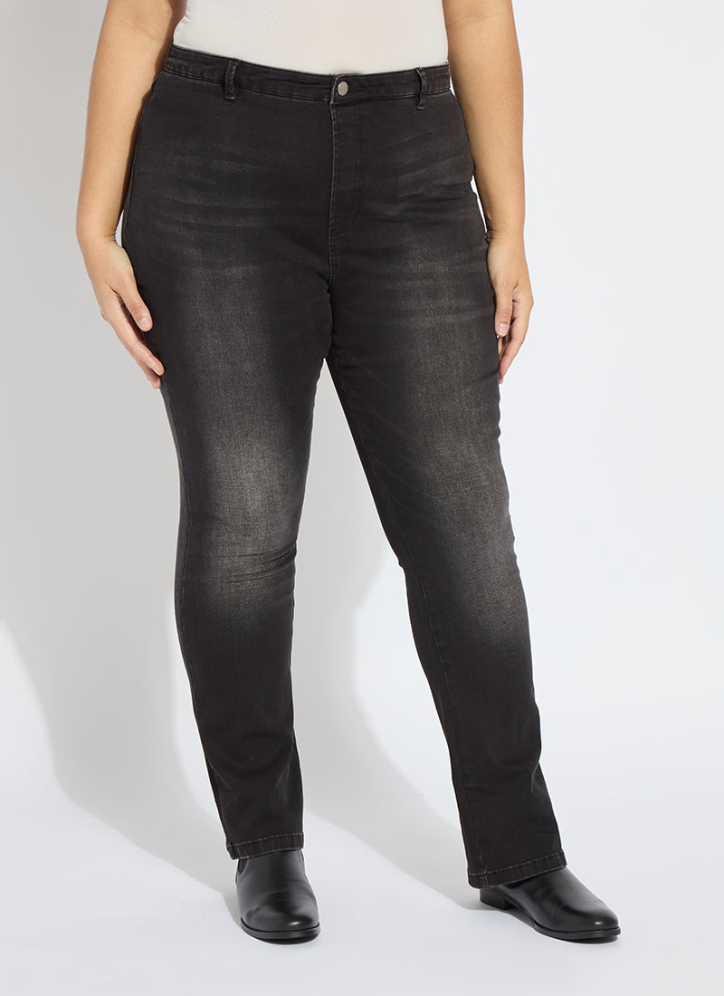 Image of Estelle Everyday Flare Denim Curvy (32" Inseam)
