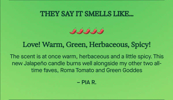 Jalapeno Candle