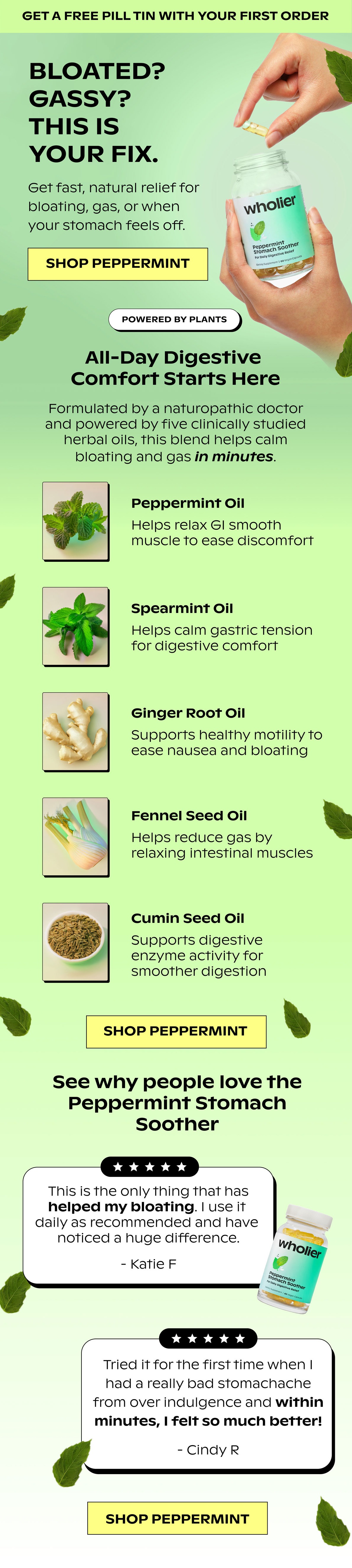 Shop the Peppermint Stomach Soother