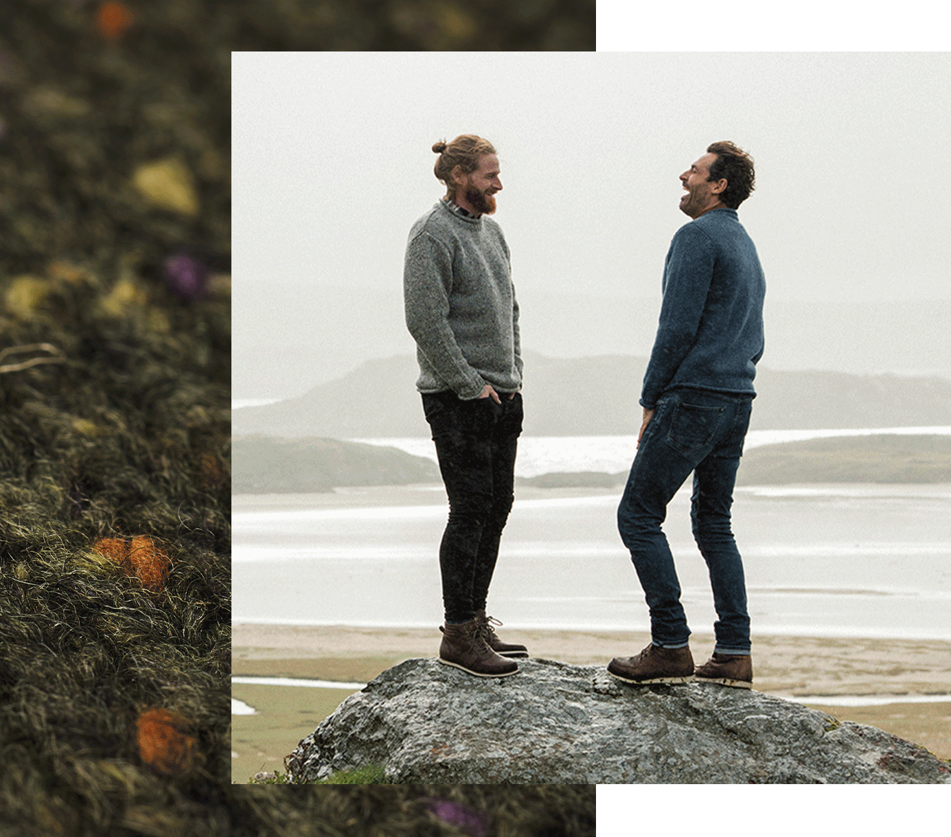 Roll Neck Sweater - Fisherman Sweater